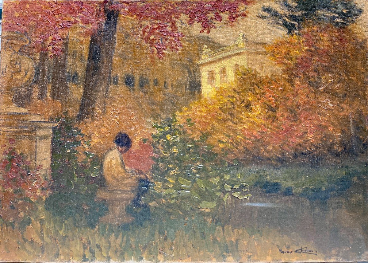 Maurice Chabas (1862-1947) - R&ecirc;verie 