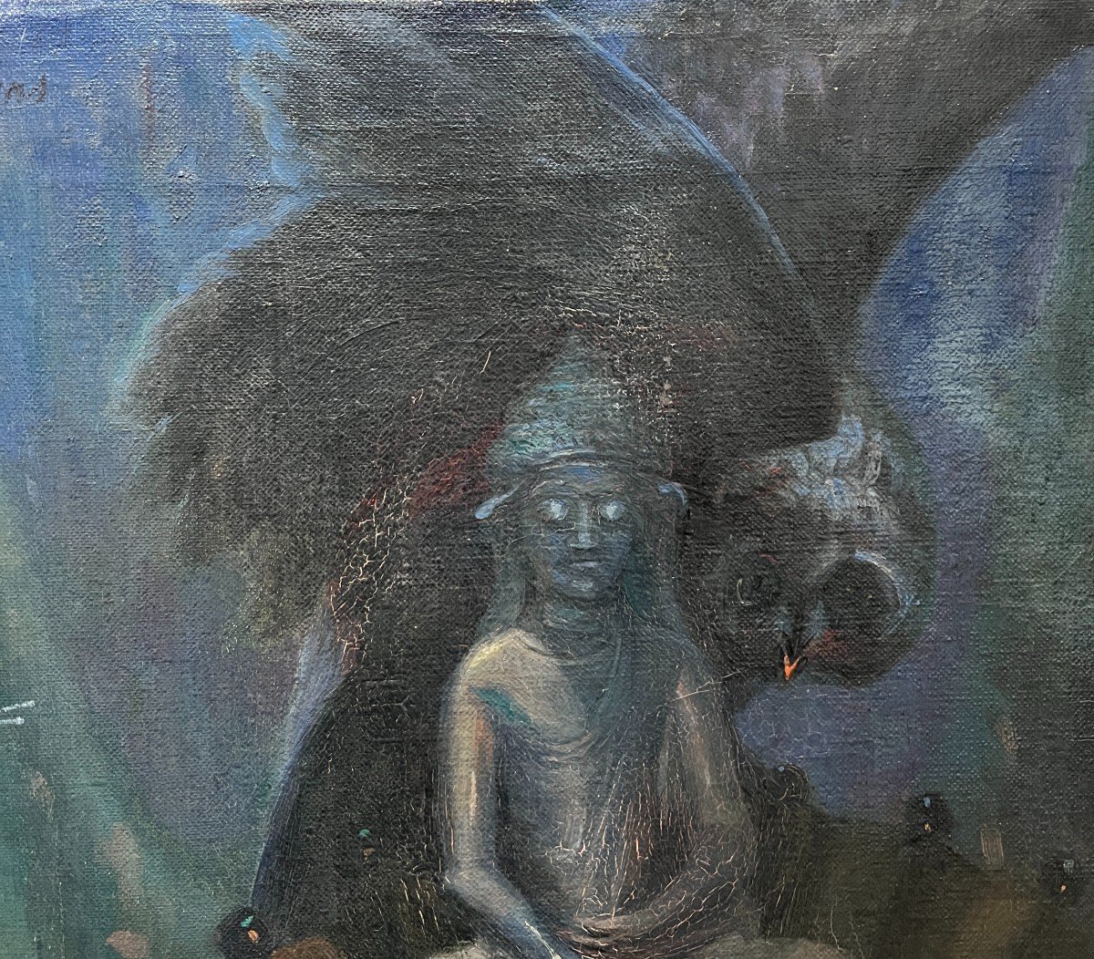 Charles Wellens (1889-1958) - Nature Morte ésotérique, Circa 1920-photo-2