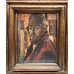 Ronald Ossory Dunlop (1894-1973) - Self-portrait Of The Artist, 1928 - Irish School