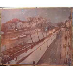 Albert Marquet (1875-1947) After Matrice The Seine, View From The Quai Des Grands Augustins Vollard