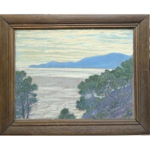 Jean-Francis Auburtin (1866-1930) - Porquerolles