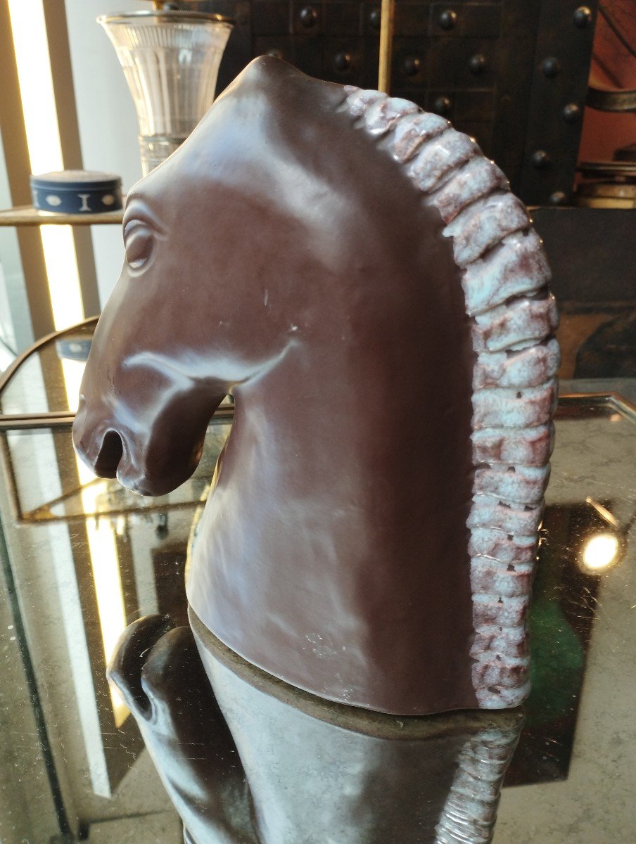 Ceramic Horse Head Colette Gueden?