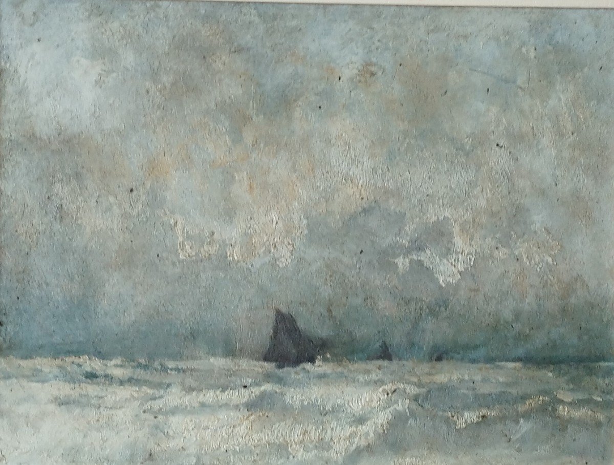 Auguste Marie Boulard Marine Landscape