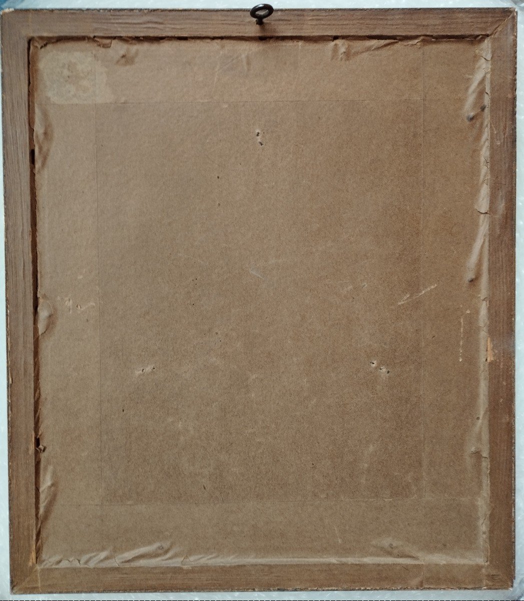 L. Lerolle Portrait Of Woman Bas Relief In Copper 1911-photo-4