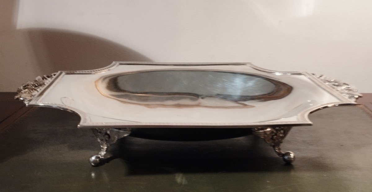 Silver Metal Fruit Bowl Res Non Verba-photo-2