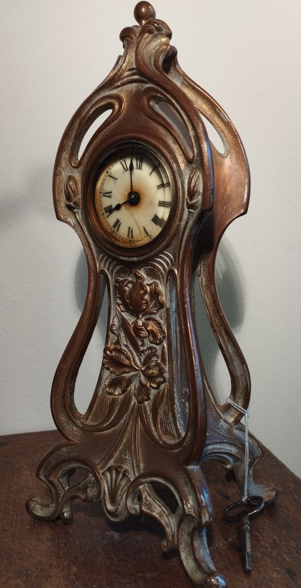 Ansonia Clock Pendulette Art Nouveau-photo-2
