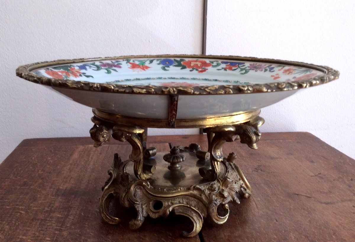 China Porcelain Cup And Nineteenth Bronze Mount-photo-4