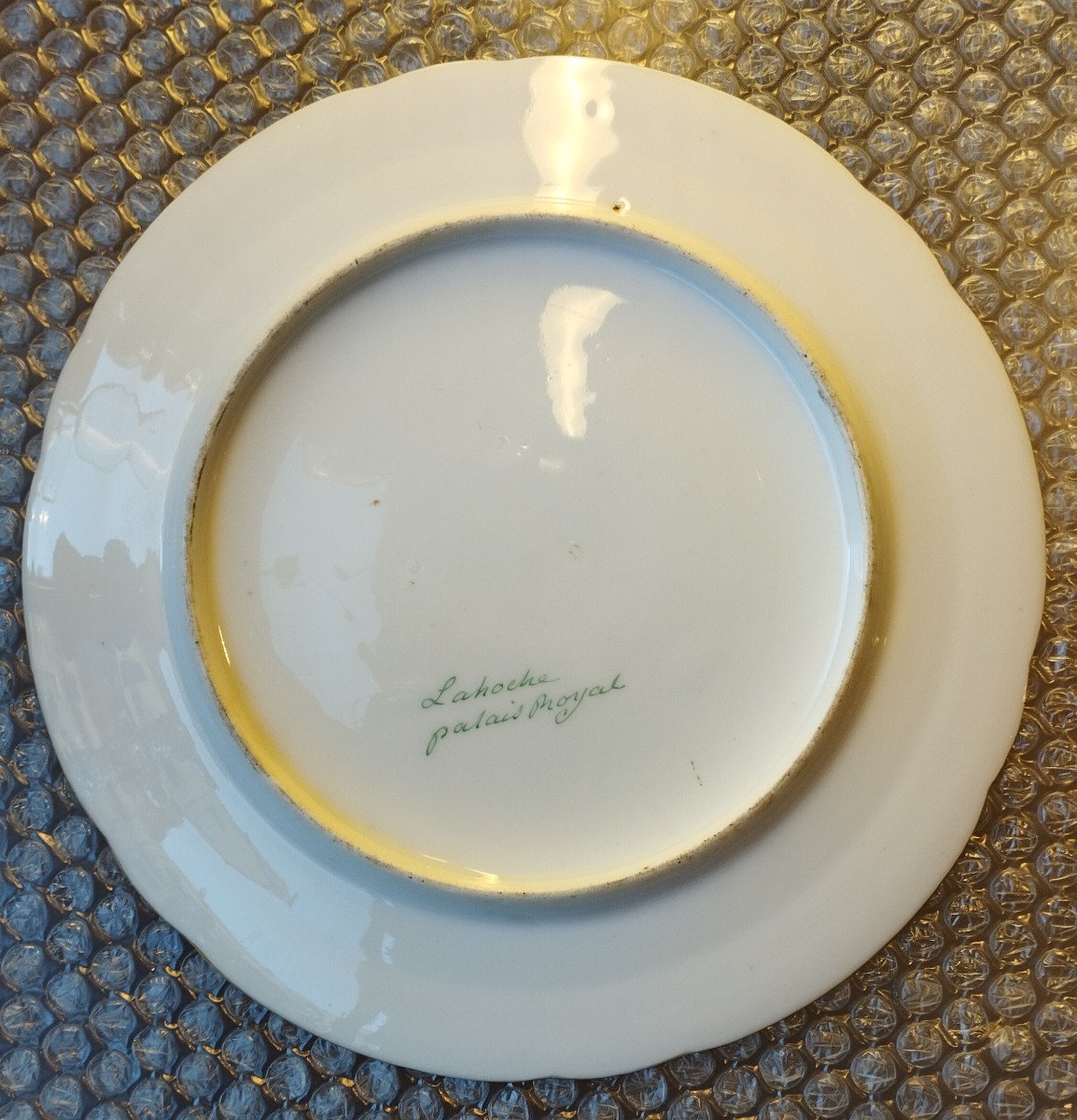 Lahoche Palais Royal Porcelain Plate XIX-photo-2