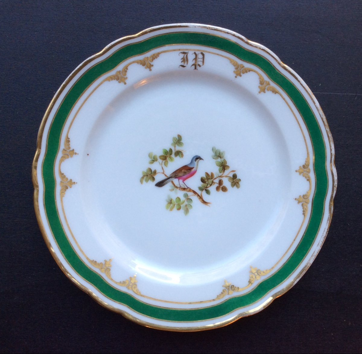 Lahoche Palais Royal Porcelain Plate XIX-photo-6