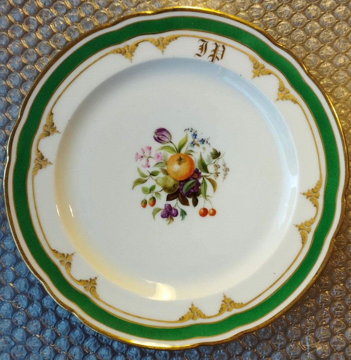 Lahoche Palais Royal Porcelain Plate XIX