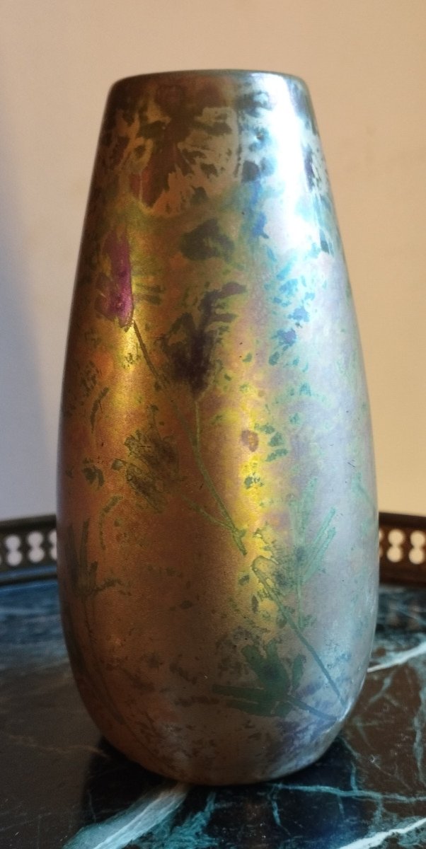 Airebelle Small Iridescent Ceramic Vase Vallauris-photo-2