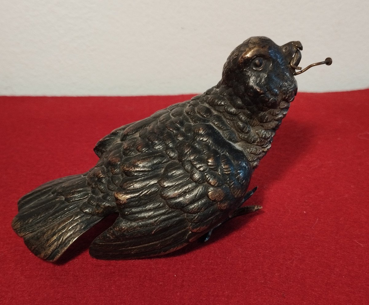 Oiseau Bronze Animalier XIX