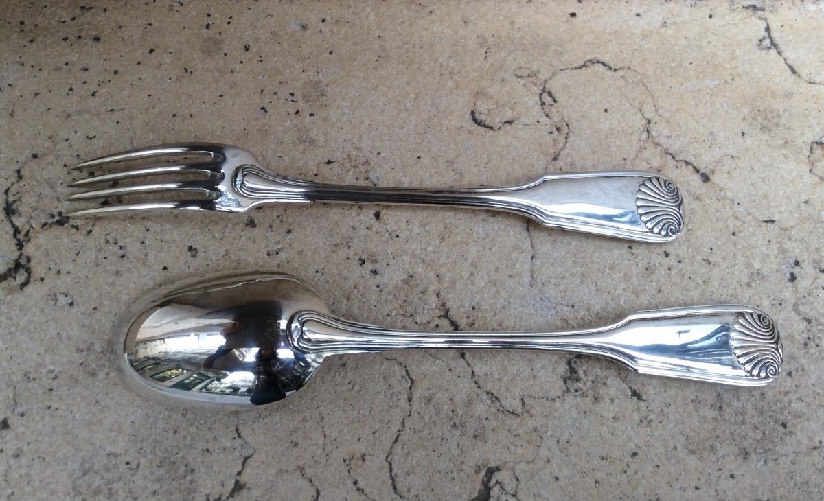 Baptism Cutlery In Solid Silver-photo-3