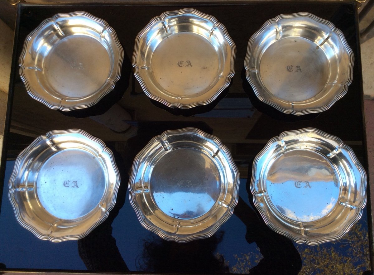 Christofle 6 Bottle Top In Silver Metal 