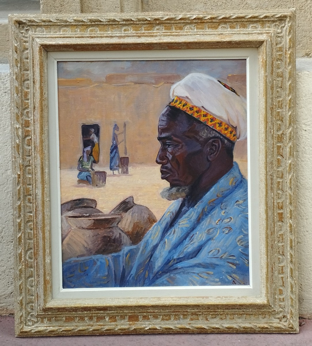 Orientalist Portrait Oil On Canvas XX