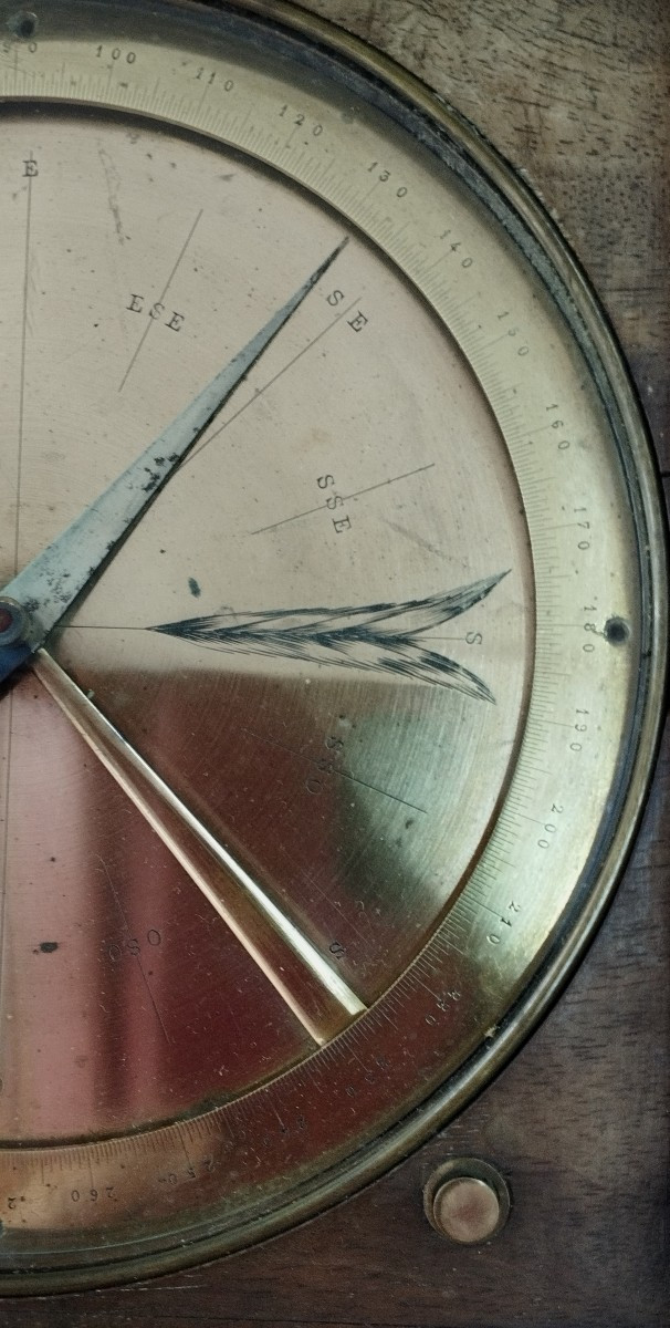 19th Century Marine Or Surveyor's Compass-photo-4