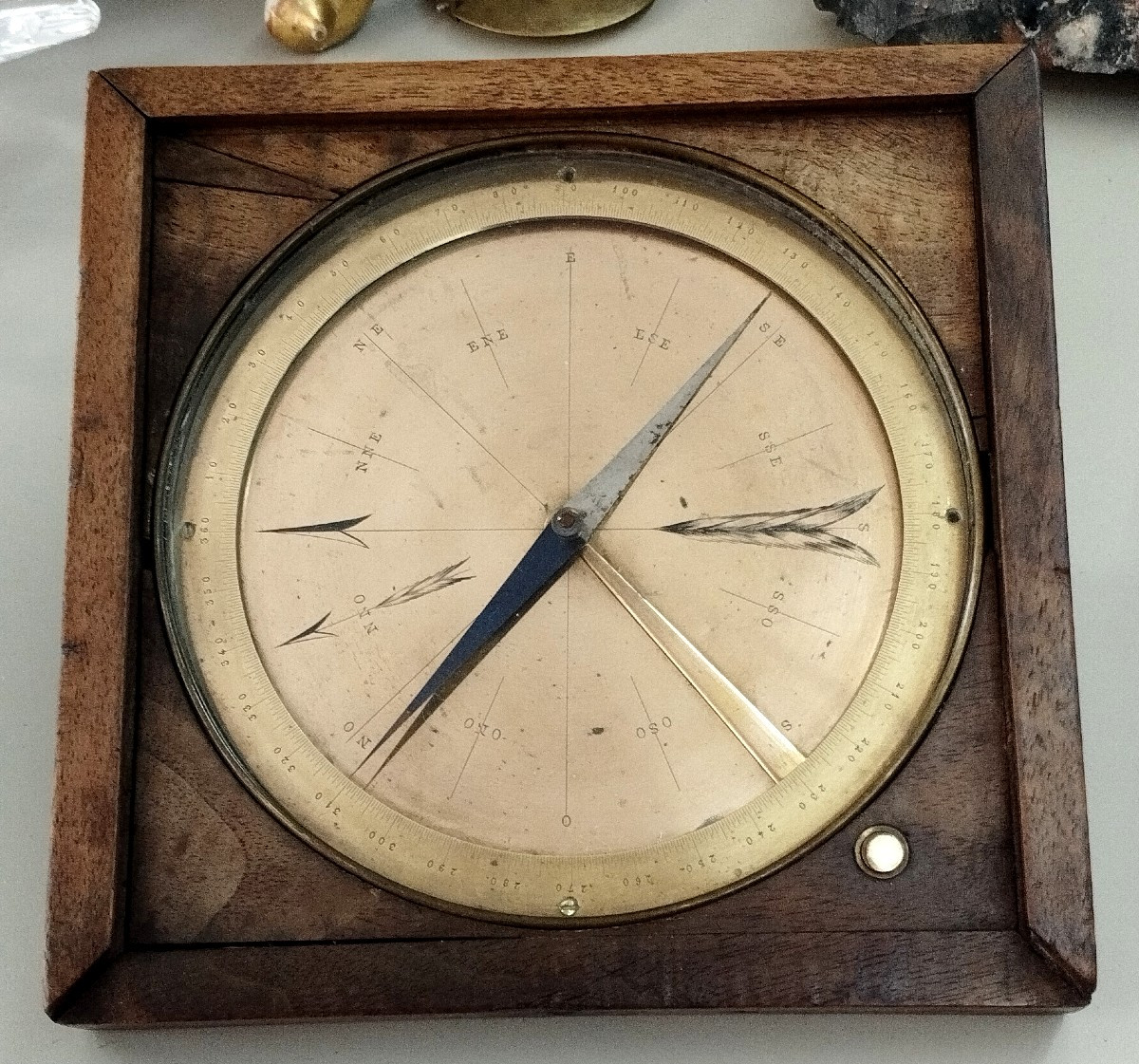 19th Century Marine Or Surveyor's Compass