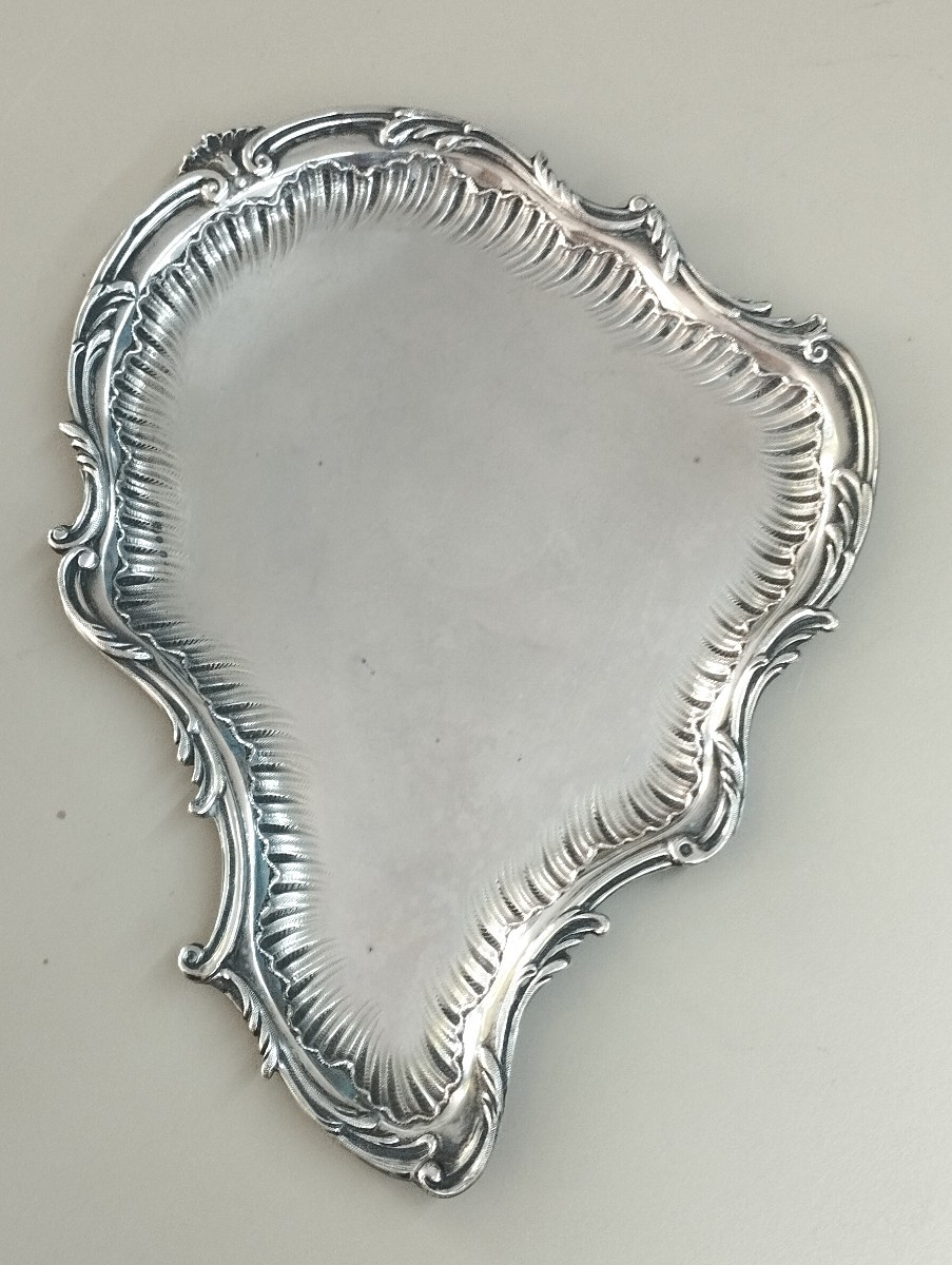 Plateau de service Argent Orfèvre Veyrat XIX