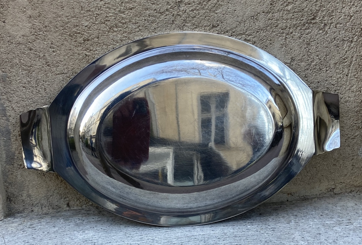 Art Deco Silver-plated Cup -photo-2