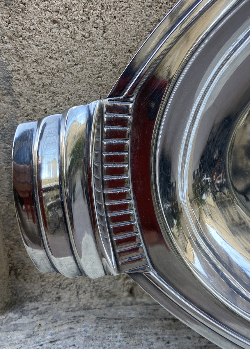 Art Deco Silver-plated Cup -photo-3