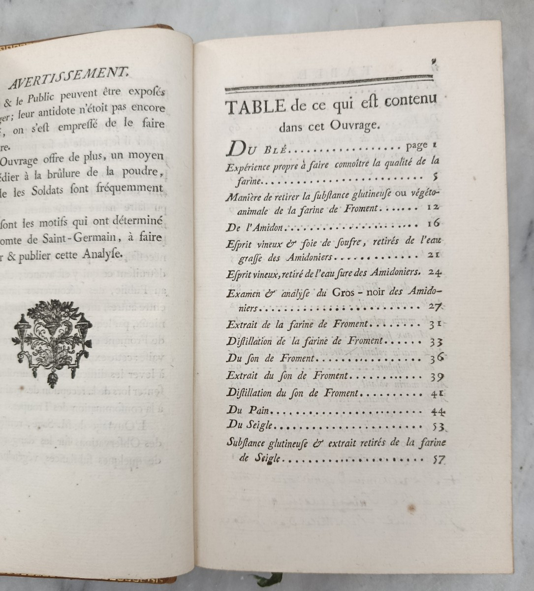 XVIII M. SAGE  Analyse des blés / l'Art d'essayer l'or et l'argent-photo-1
