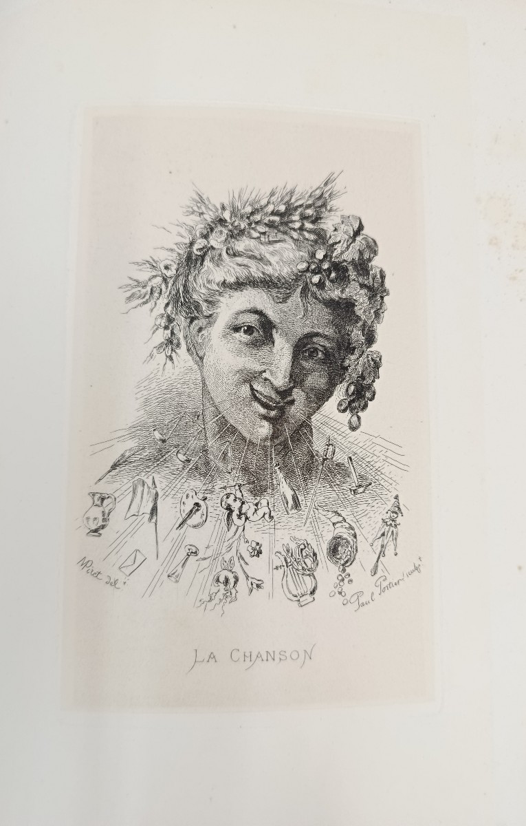 A. de GONET Tableau de la Littérature frivole en France XIX-photo-3