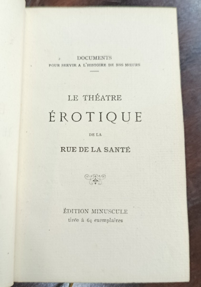 Erotic Theatre / Tiny Edition 64 Copies-photo-3