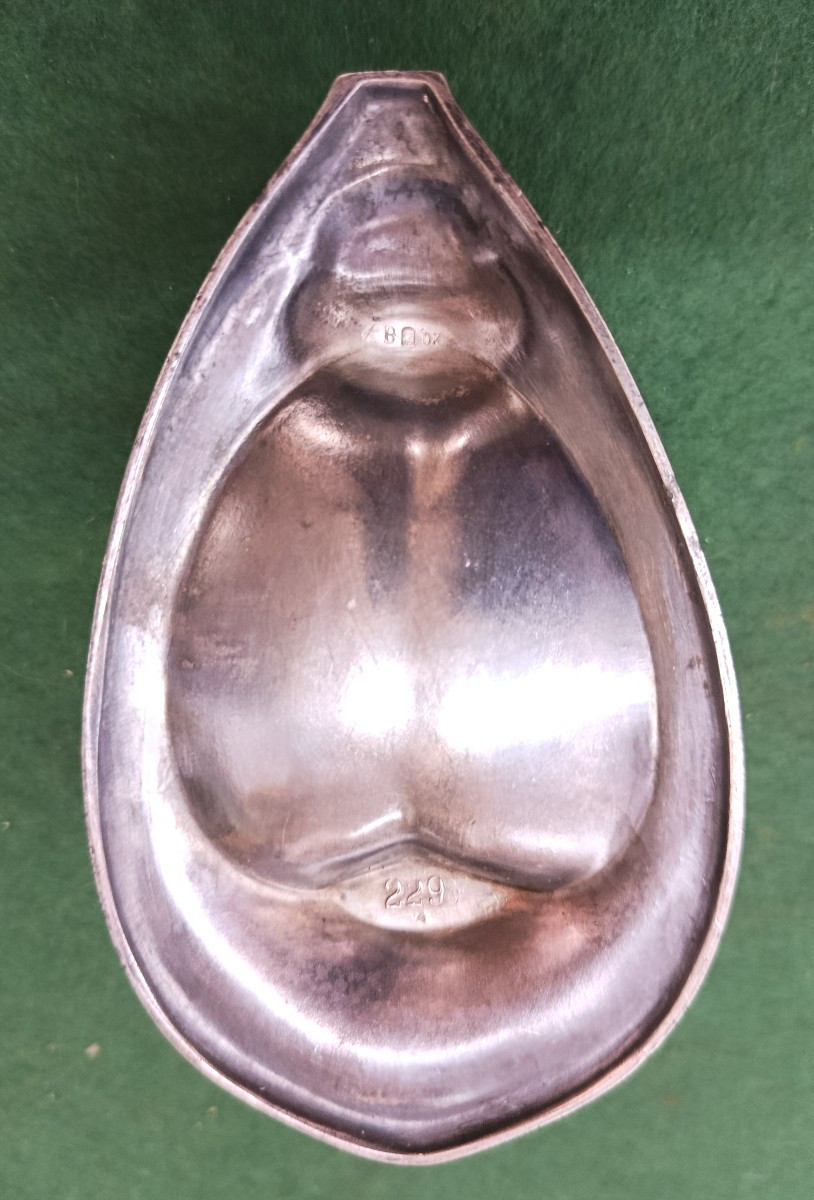 Bougeoir en étain Art nouveau WMF Allemagne-photo-1