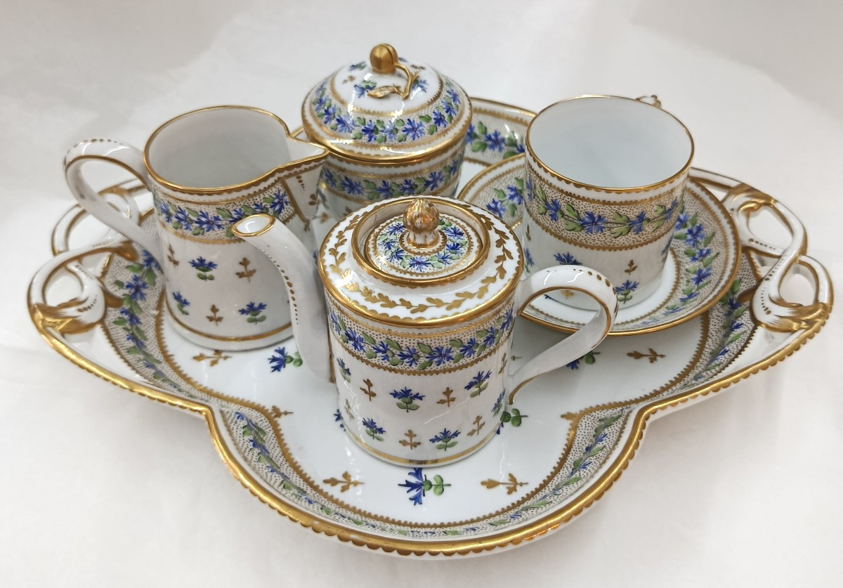 Selfish Coffee Service In Paris Porcelain Manufacture Samson XIX