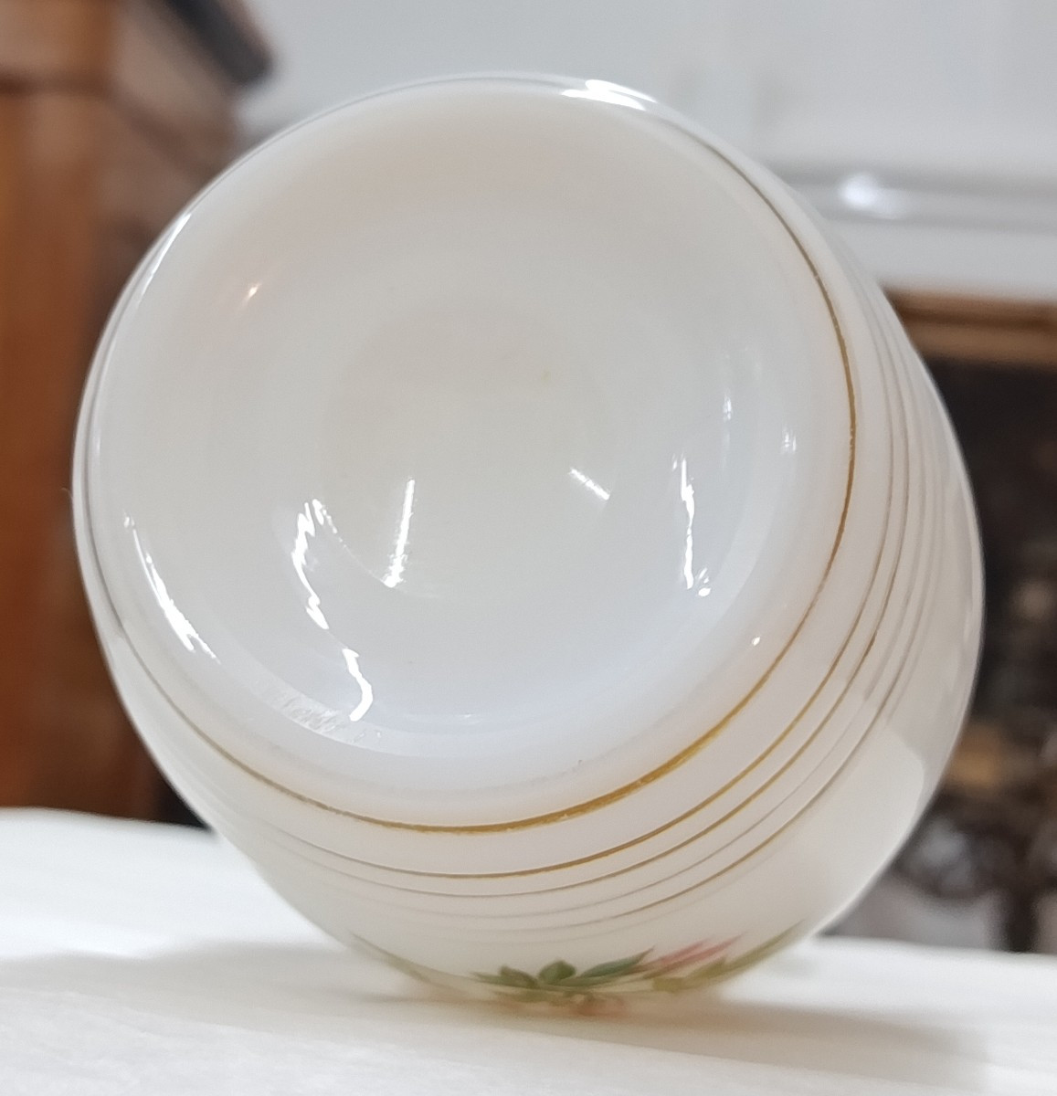 19th Century Opaline Barrel Bottle-photo-3