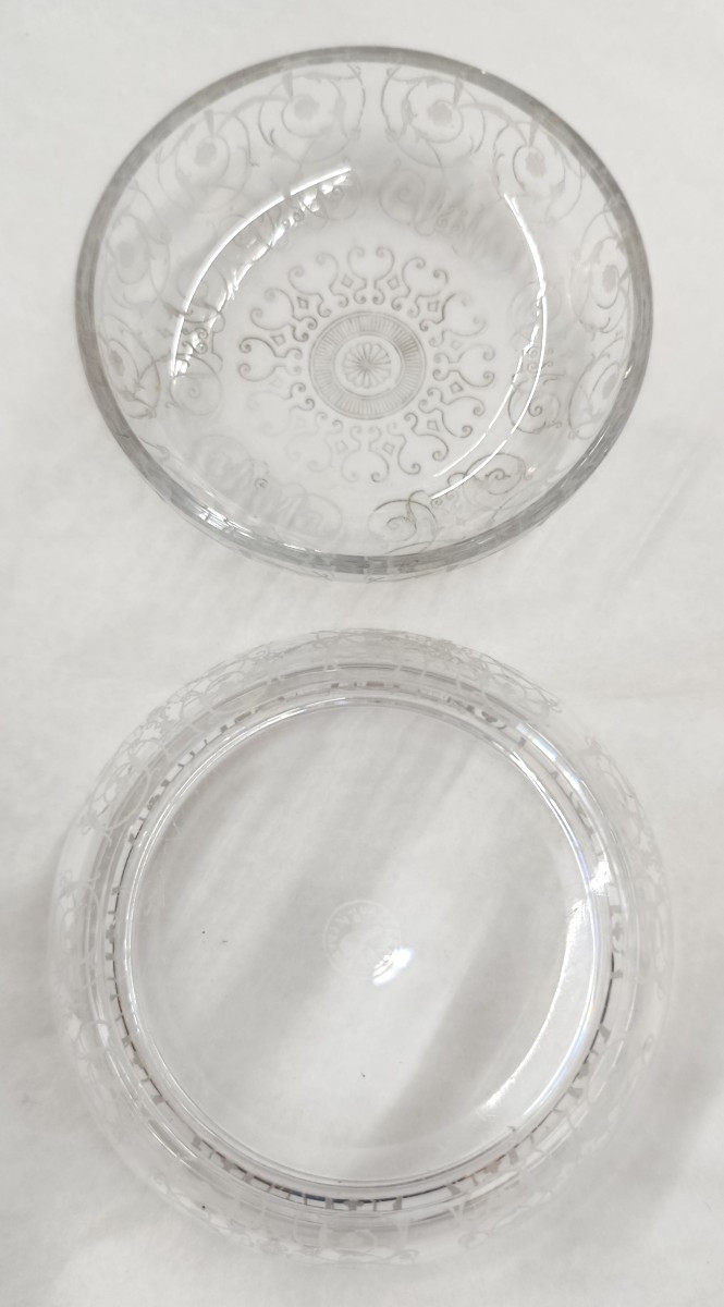Baccarat Bonbonnière " Michel Ange "-photo-4