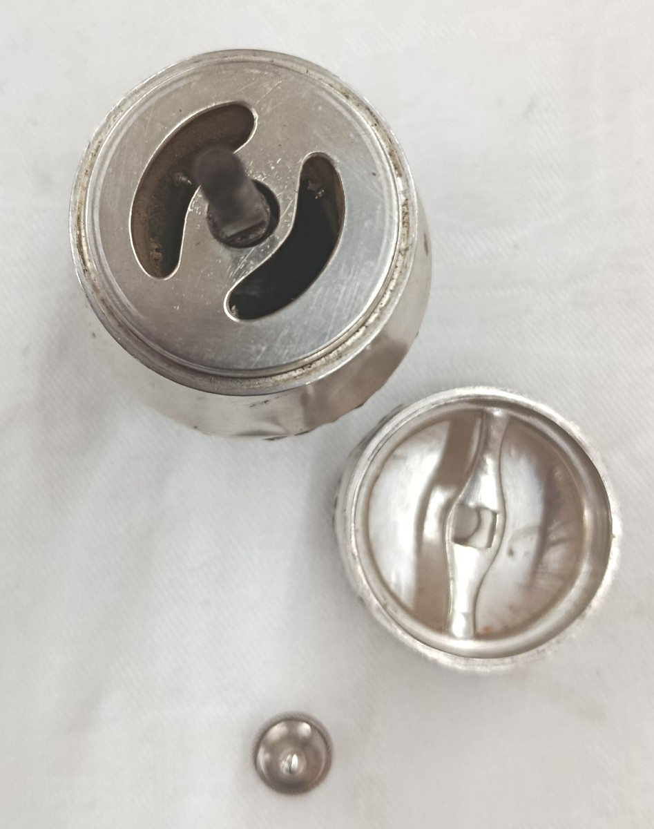 19th Century Silver Pepper Shaker-photo-4