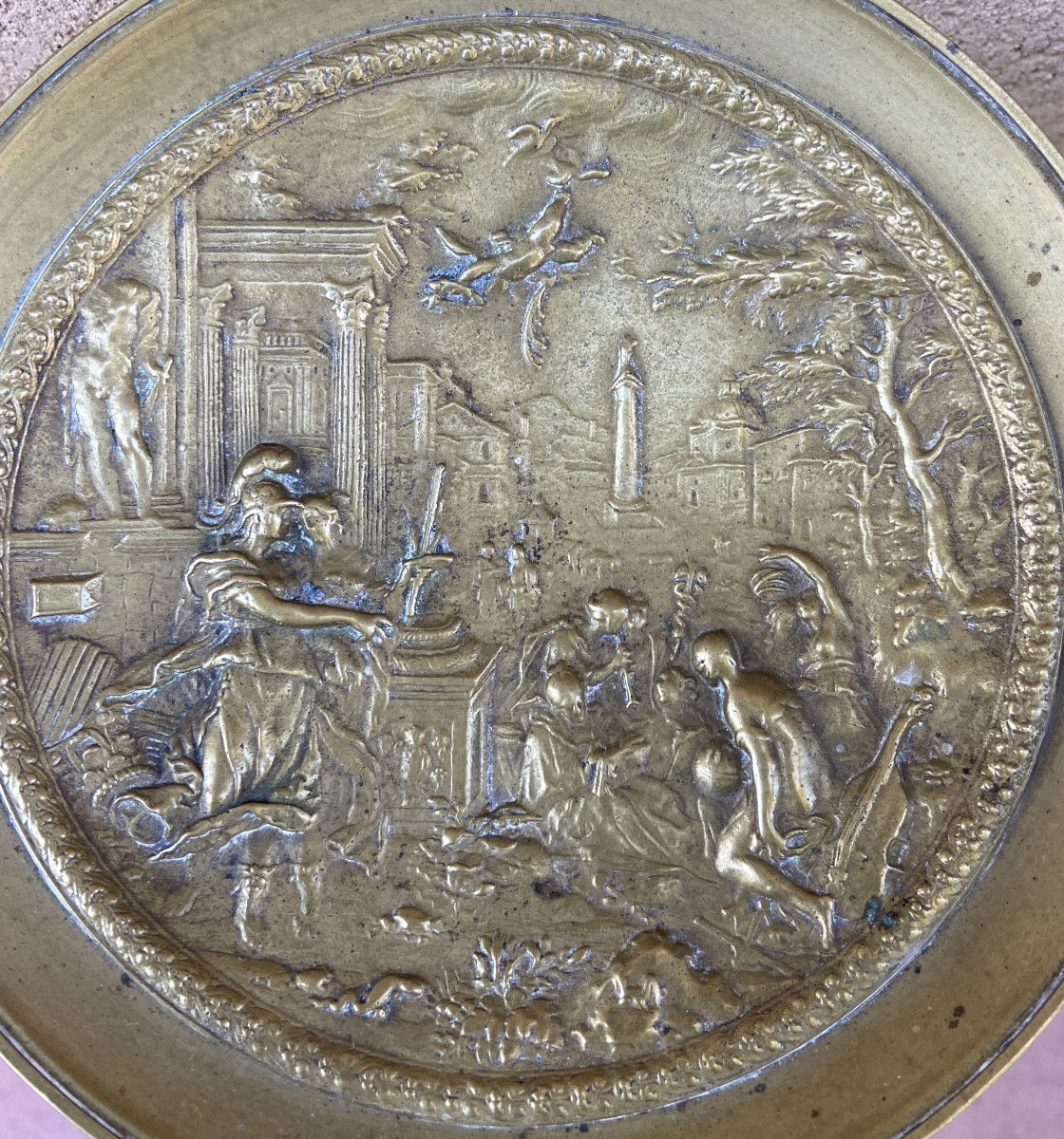 Paire de coupes en bronze Napoleon III-photo-1