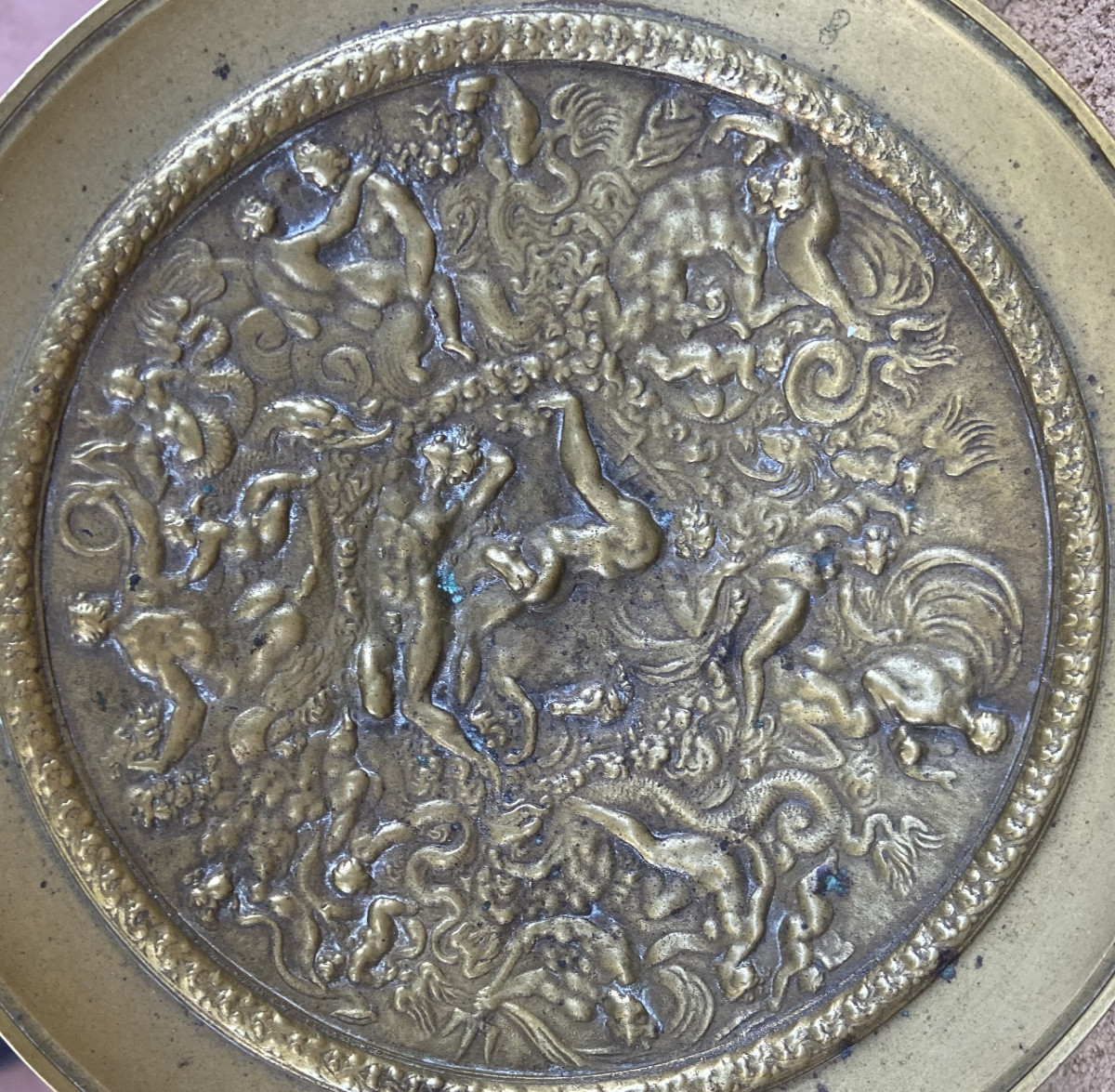 Paire de coupes en bronze Napoleon III-photo-2