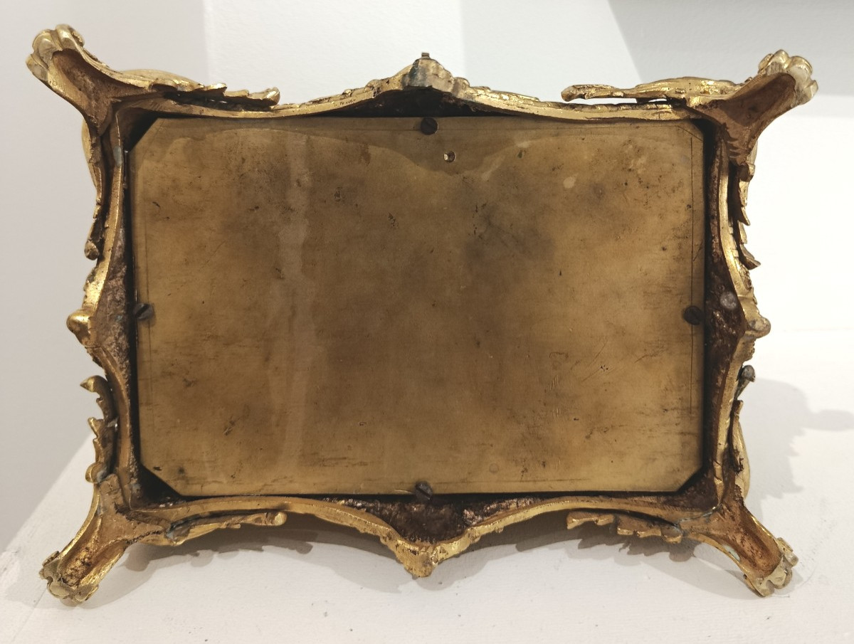 19th Century Gilt Bronze Jewelry Box-photo-6