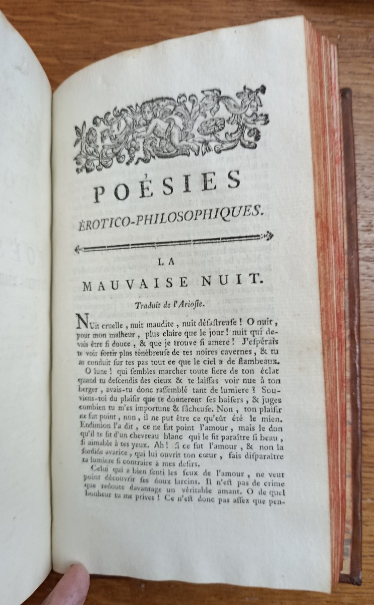 1783 Errotika  Biblion Mirabeau / imprimerie du Vatican-photo-2