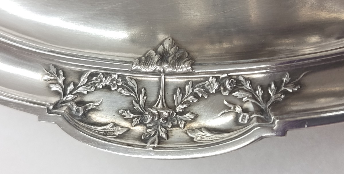 Louis XVI Style Silver Inkwell-photo-1