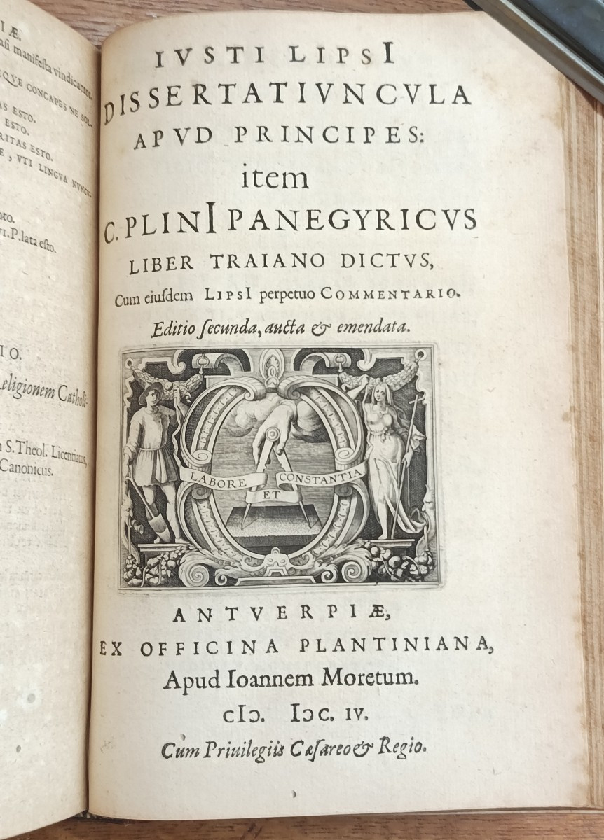 1604 Justus Lipsius Politicorum Sive Civilis Doctrinae-photo-1