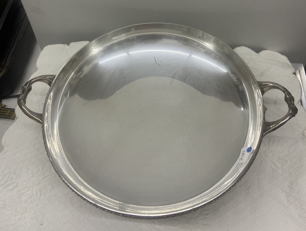 Légumière en métal argenté Chrysalia-photo-3