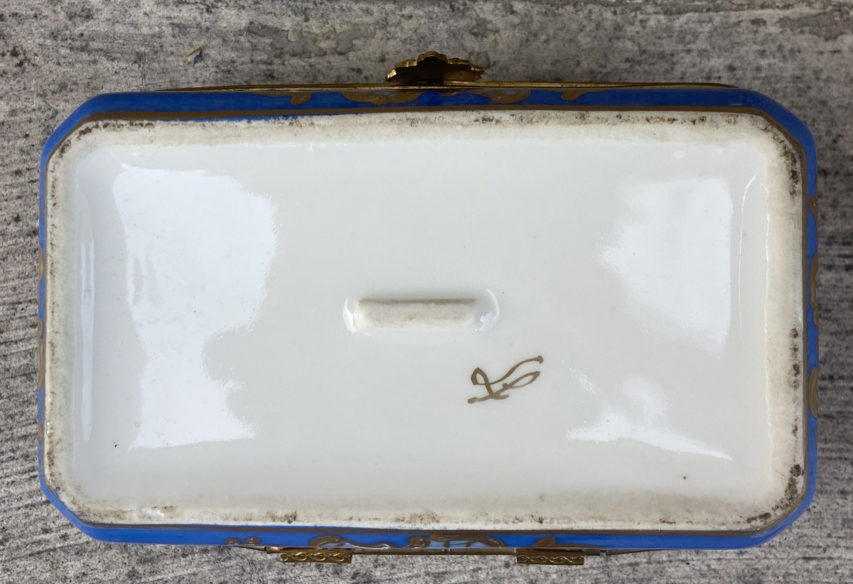 Boîte en porcelaine de Paris-photo-6