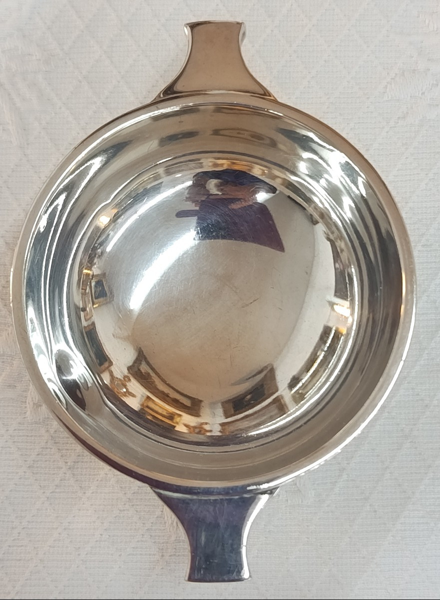 Tasse à Quaich en argent Hamilton & Inches Édimbourg 1910-photo-2