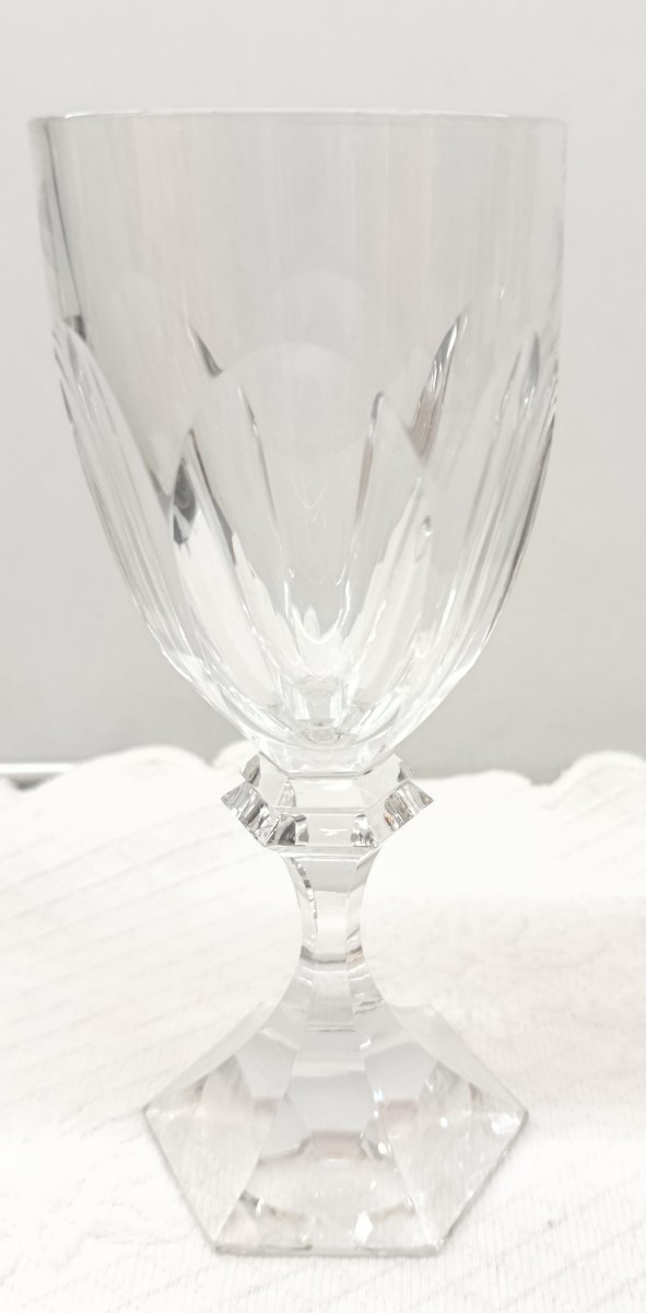 Service de verres en cristal de St Louis modèle Chambord  39 pièces -photo-1