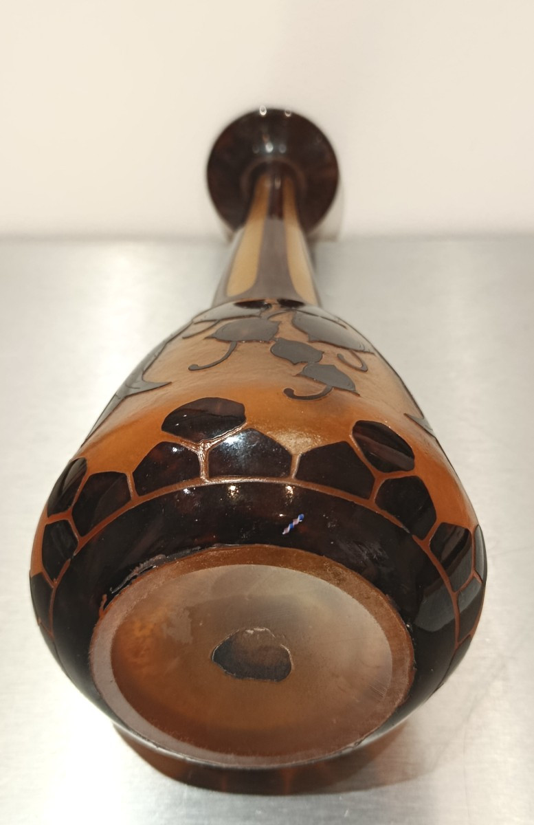 Vase Le Verre Français Art Nouveau-photo-1