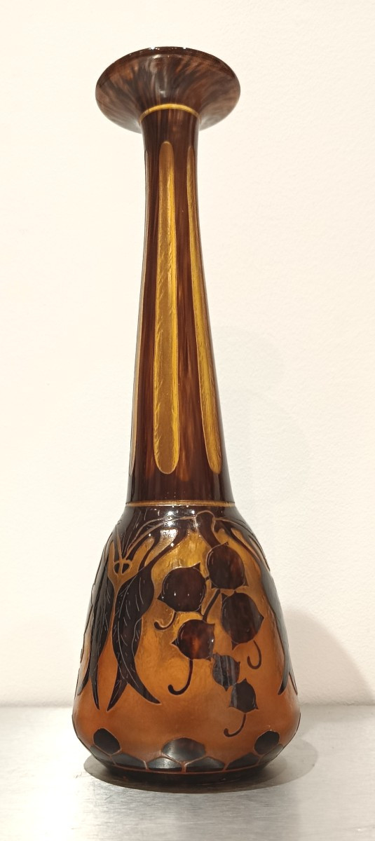 Vase Le Verre Français Art Nouveau