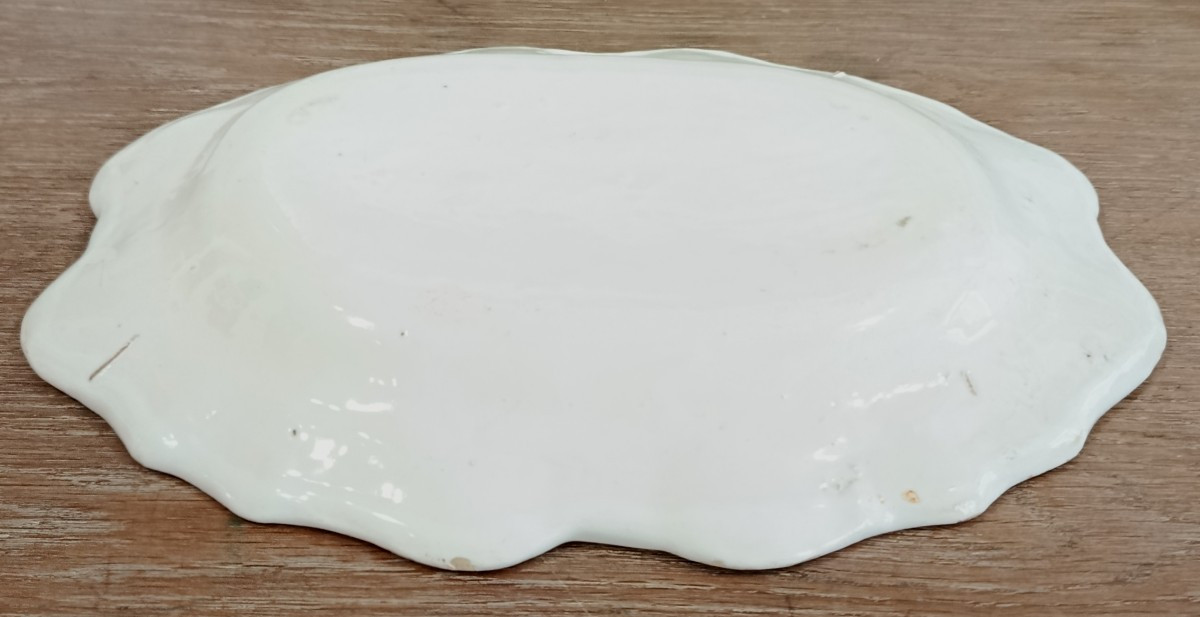 Plat en Faïence du Midi XVIII ème -photo-1