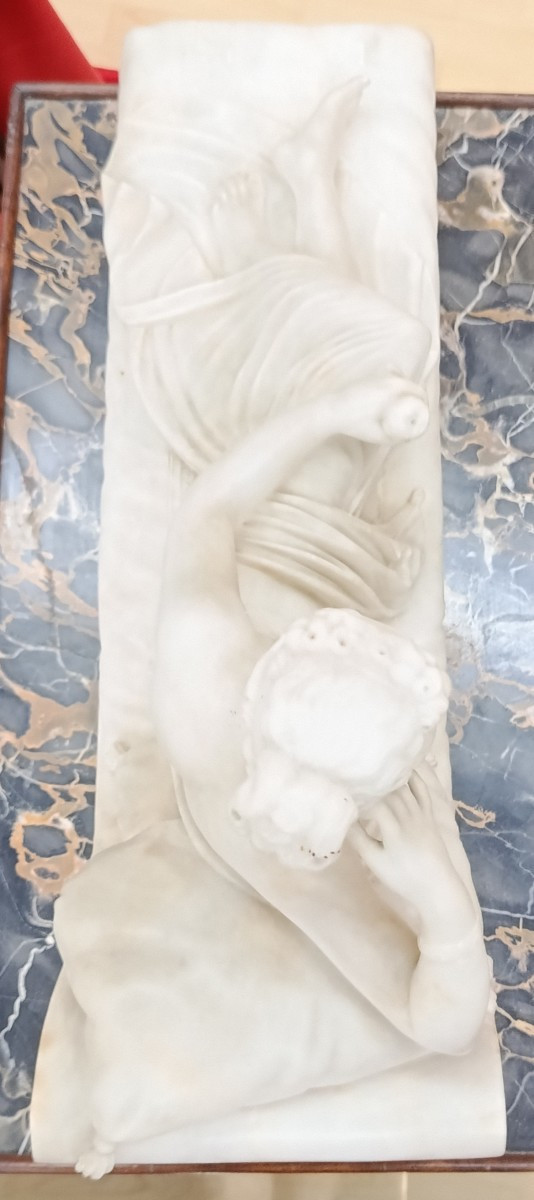 Pauline Borghèse Alabaster Sculpture After Canova-photo-1