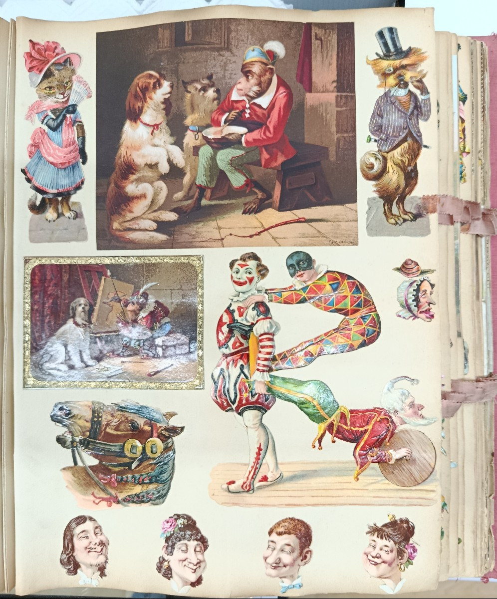 Album De Collections Chromolithographies 1892