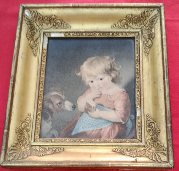 "The cake in danger " chromolithographie anglaise XIX