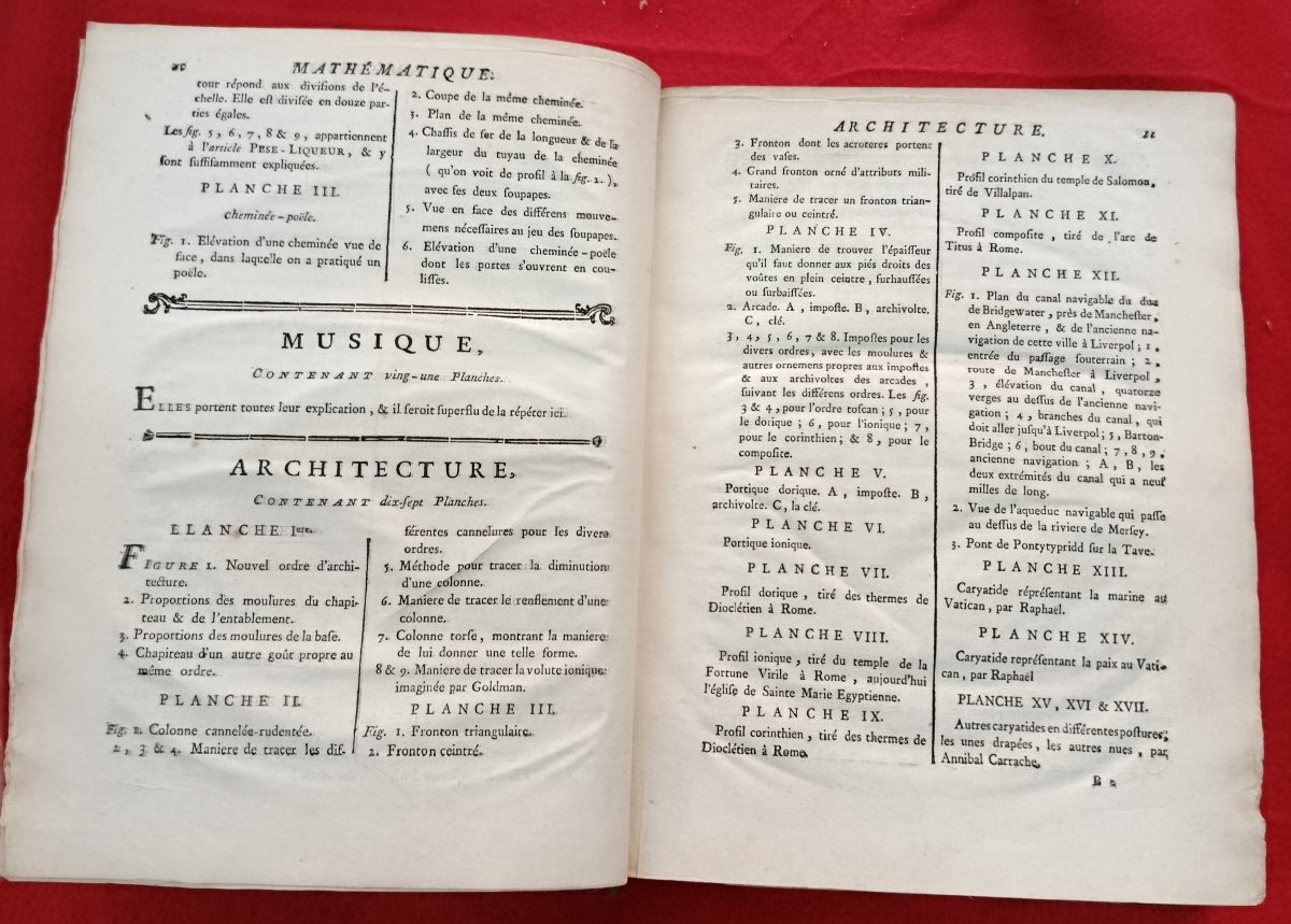1779 Suite du recueil de planches Sciences T.3 / Pellet Genève-photo-2
