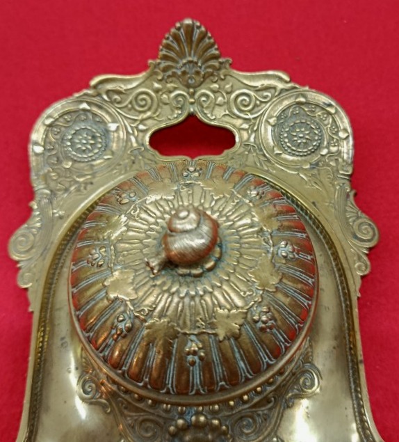 Napoleon III Gilt Bronze Inkwell-photo-2
